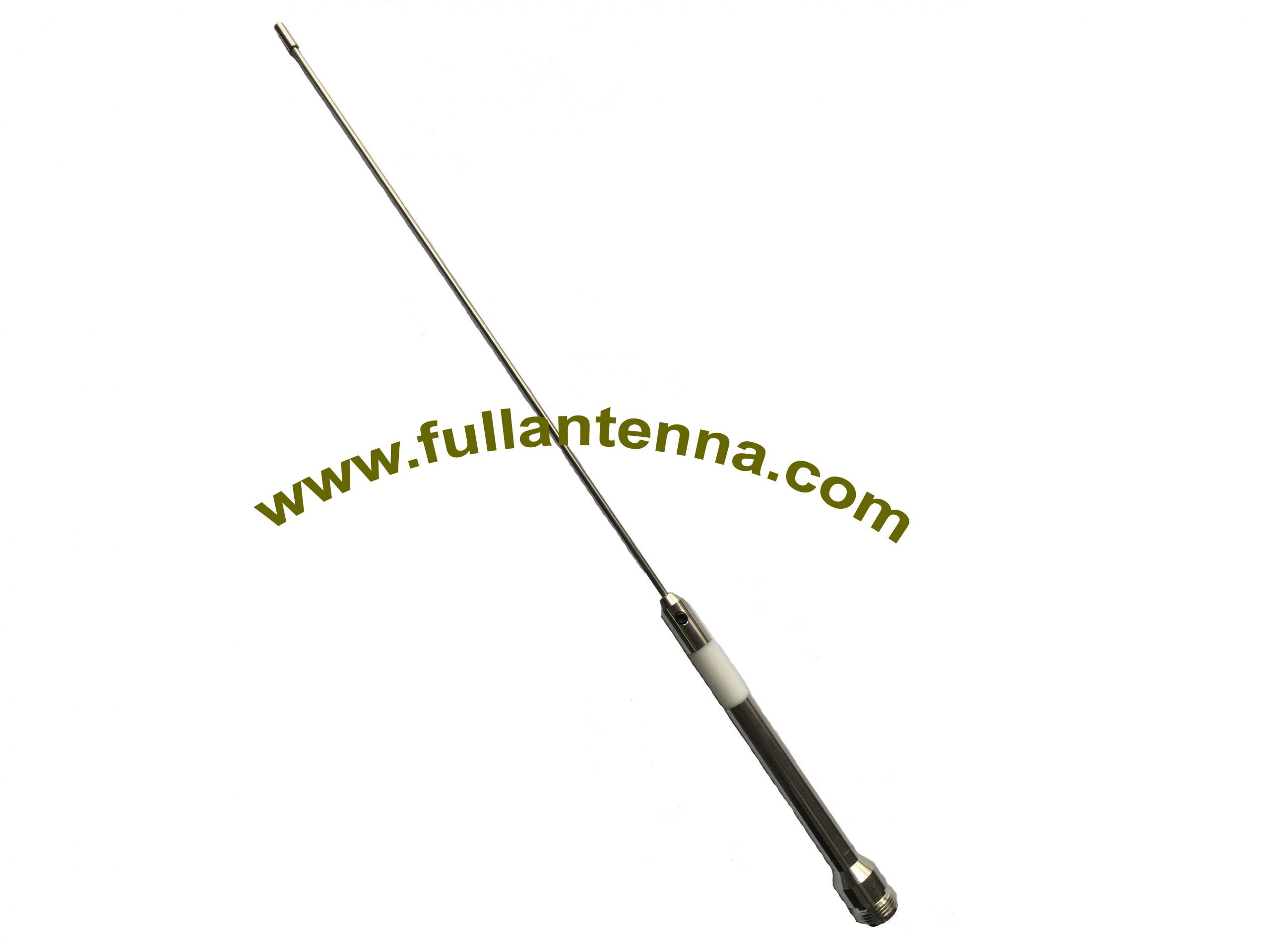 P / N: FA433.385MM, 433Mhz Antena, 449MHZ 88 ~ 108MHZ 174 ~ 214MHZ frecuencia antena metálica