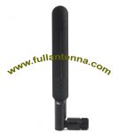P / N: FA2.45.8G.04, WiFi / 2.4G 5.8G Antena de goma, SMA macho, Omni direccional