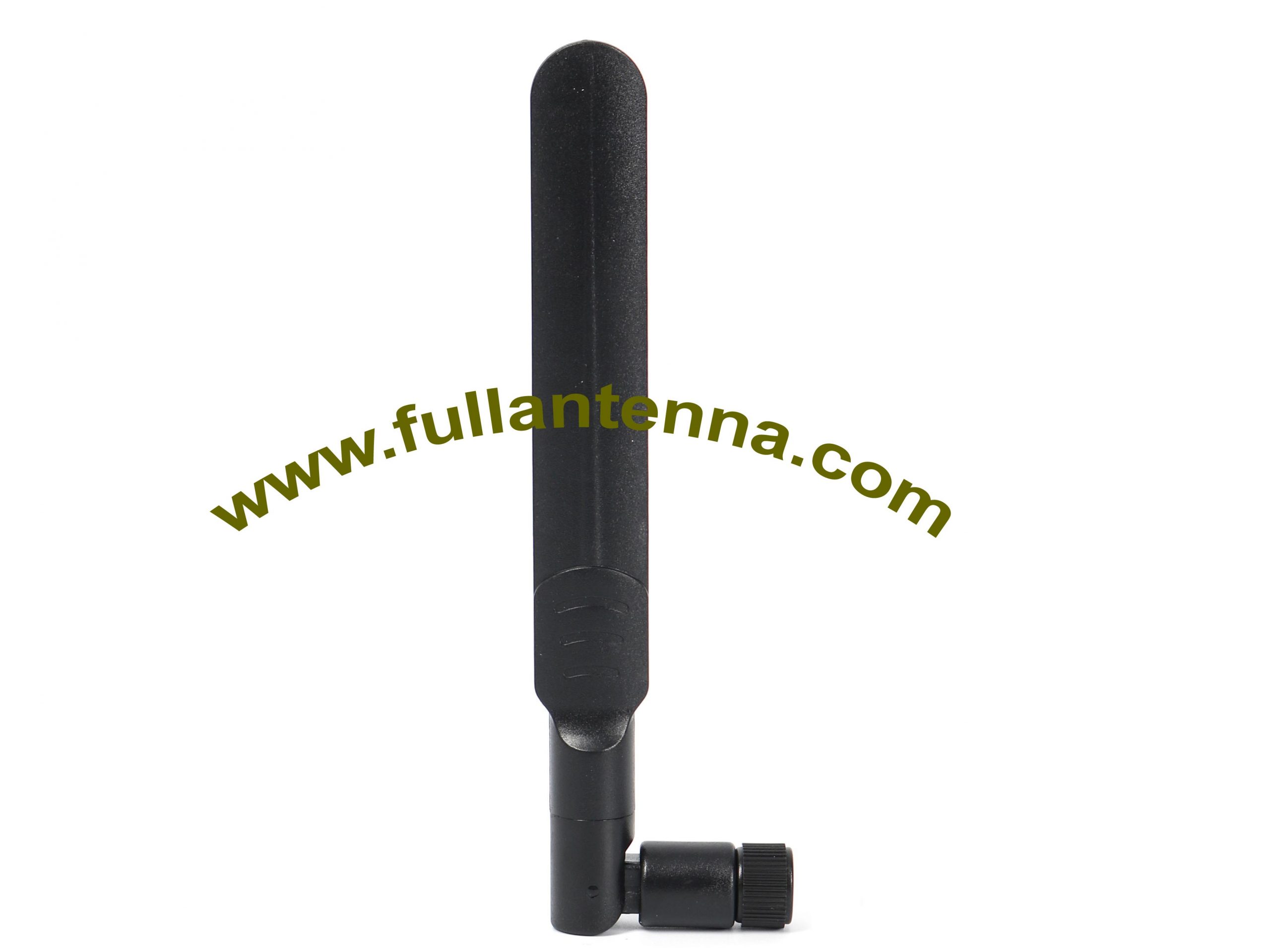 P / N: FA2.45.8G.04, WiFi / 2.4G 5.8G Antena de goma, SMA macho, Omni direccional