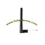 P / N: FA2400.0201, gumowa antena WiFi / 2.4G, z przewodem 5-20 cm ipex 3dbi gain