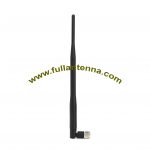 P / N: FA2400.0507, gumowa antena WiFi / 2.4G, antena 7dBi 2400 MHz, SMA męski