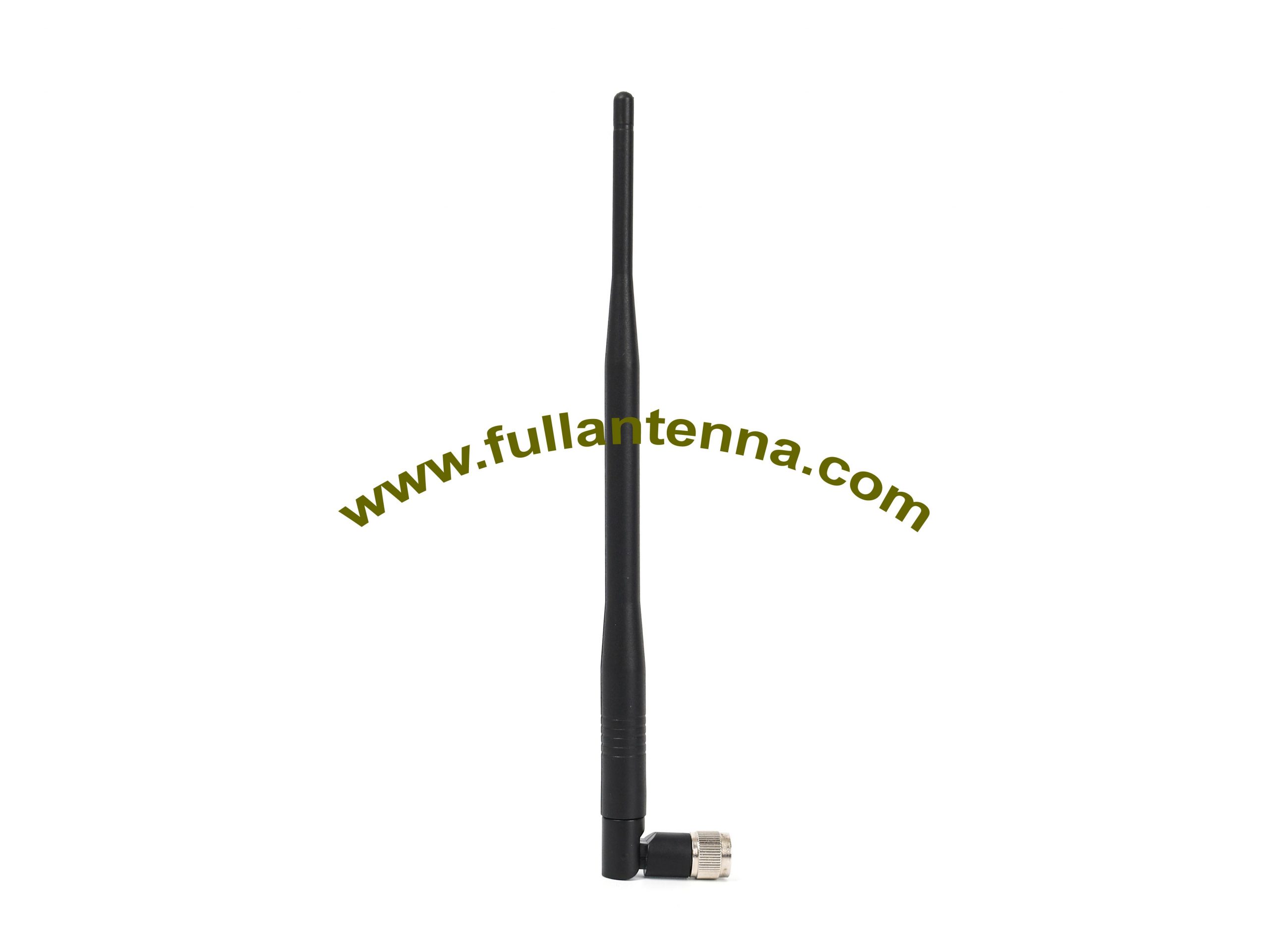 P / N: FA2400.0507, gumowa antena WiFi / 2.4G, antena 7dBi 2400 MHz, SMA męski