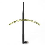 P / N: FA2400.0508, gumowa antena WiFi / 2.4G, zysk SMA 8dbi męski
