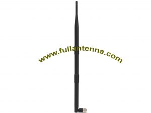 P / N: FA2400.0510, antenne en caoutchouc WiFi / 2.4G, gain de fréquence 10dbi 2400-2500 mhz