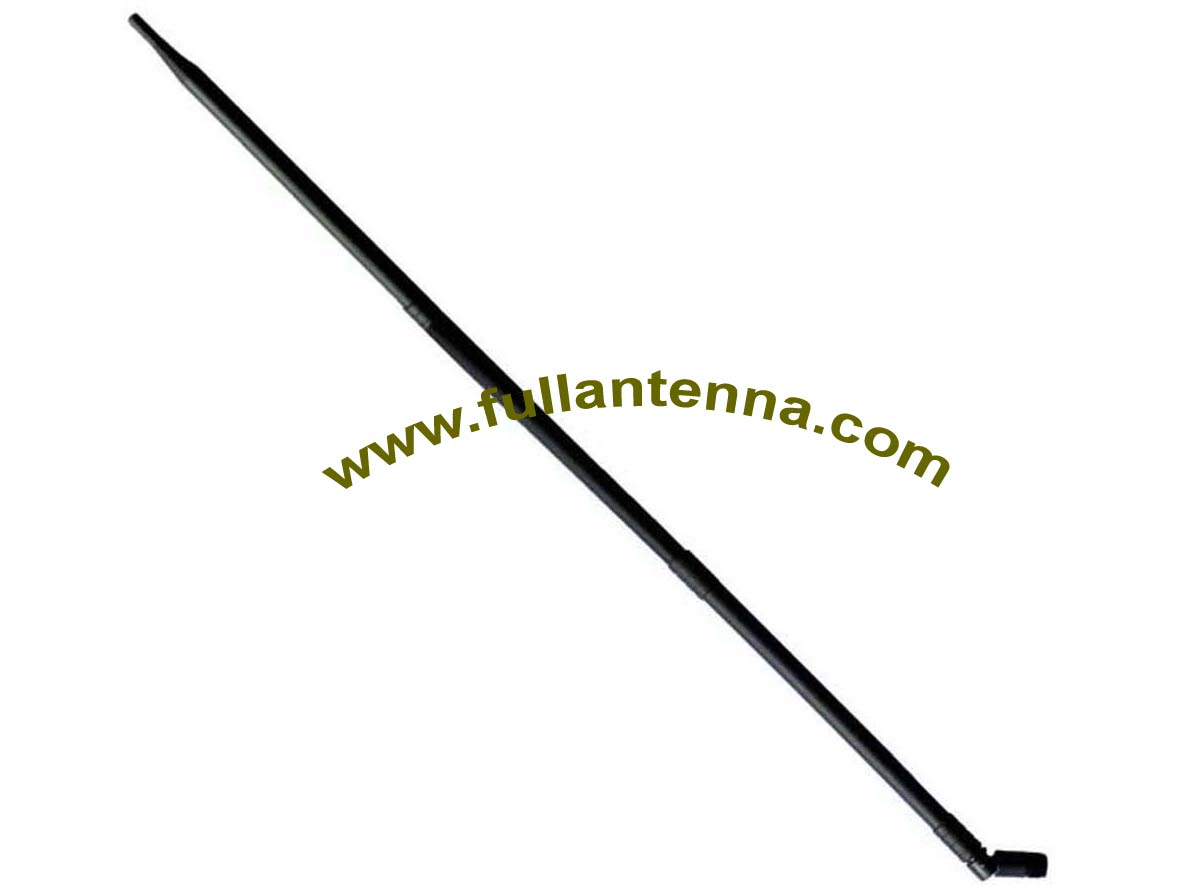 P / N: FA2400.0513, gumowa antena WiFi / 2.4G, wysoki zysk 13dbi, SMA męski lub RP SMA męski