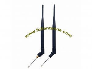 P / N: FA915.05,915 MHz Antena, gumowa antena z kablem do montażu śrubowego IPEX