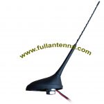 P / N: FAAMFM.04, antena AM / FM, antena przykręcana AM / FM do kabla samochodowego o długości od 20 cm do 5 m