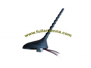 P / N: FAGPSGLONASSAMFM.02, Antena AM / FM, Montaje de tornillo de antena combinada Gnss AM FM para vehículo
