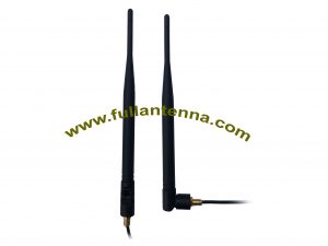 P / N: Antenne externe FALTE.1102,4G / LTE, antenne en caoutchouc LTE avec fixation à vis pour câble