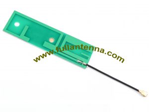 P / N: FA2400.0109, antena incorporada WiFi / 2.4G, conector interno H.FL / IPEX / Ufl de antena aérea