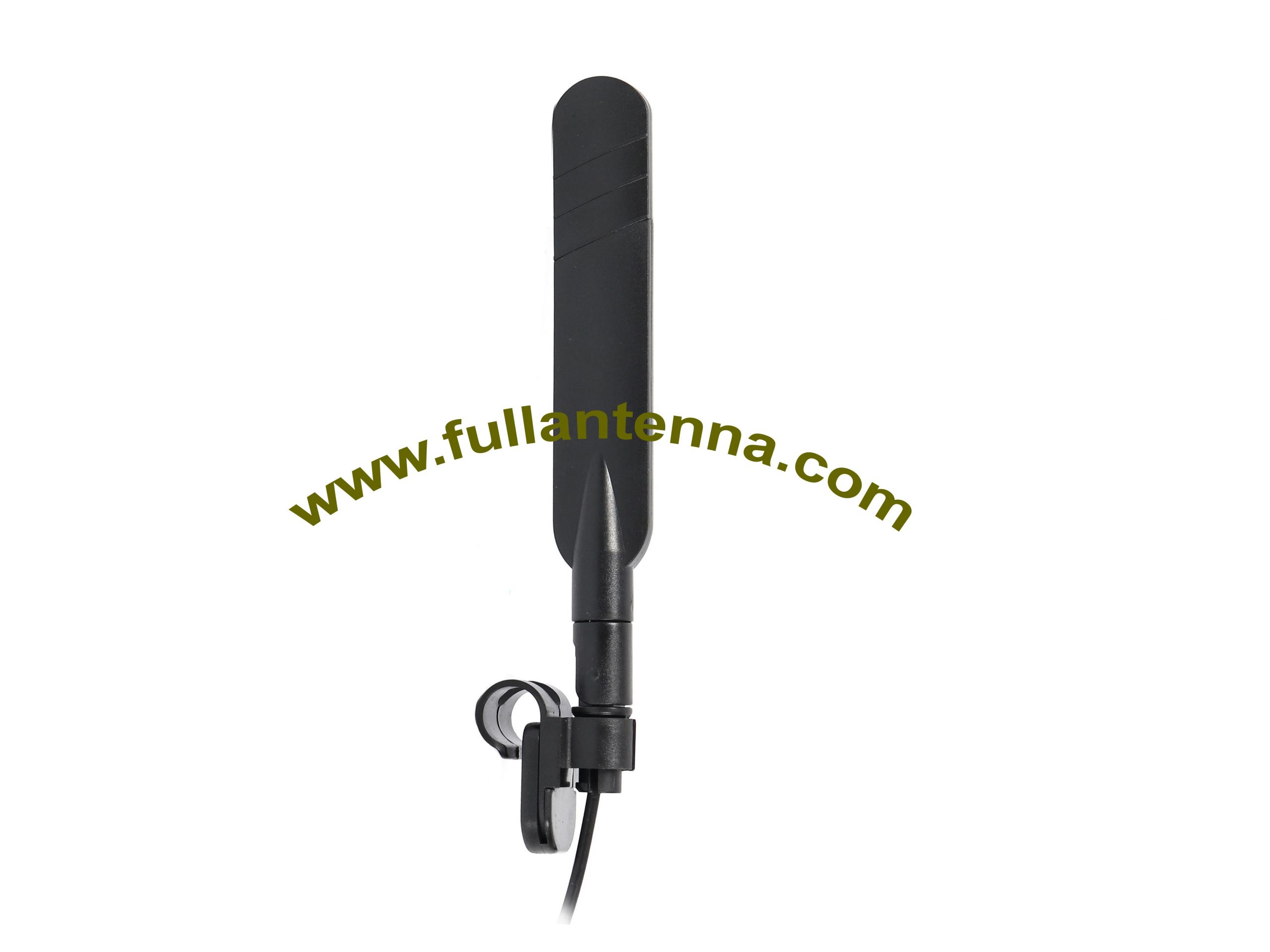 P / N: FA2400.0202Clip, zewnętrzna antena WiFi / 2.4G, uchwyt do komputera, długość kabla 20 cm-1 metr