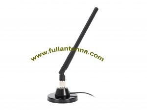 P / N: FA2400.0605, zewnętrzna antena WiFi / 2.4G, montaż magnetyczny, zysk SMD RP 5A na męski