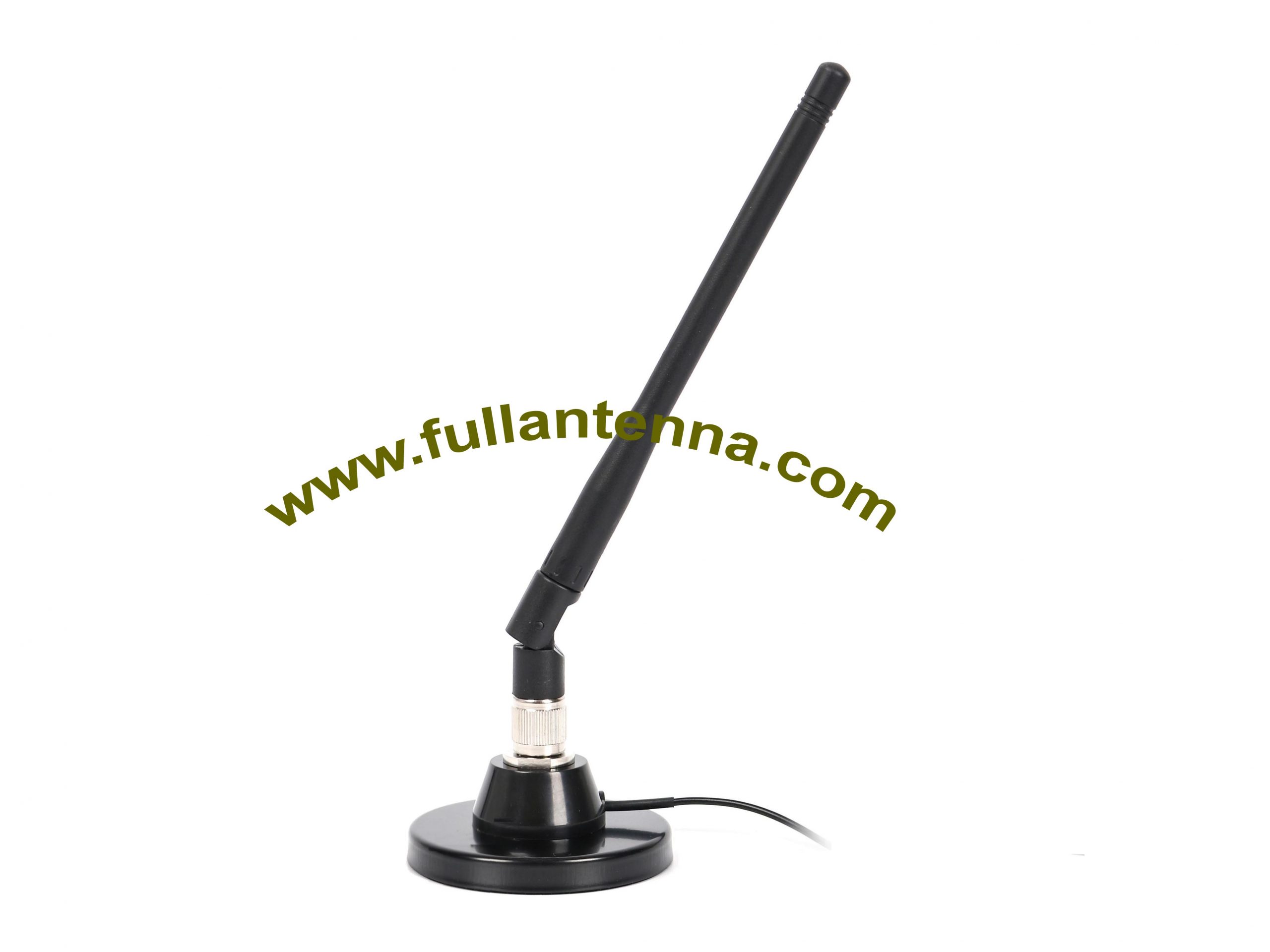 N / P: FA2400.0605, Antena externa WiFi / 2.4G, montaje magnético, ganancia 5dbi RP SMA macho