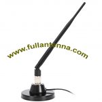 P / N: FA2400.0607, antena externa WiFi / 2.4G, tamaño base de 70 mm, magnético fuerte, ganancia de 7 dBi
