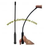 P / N: FA868.Flexwhip, antena de 868Mhz, antena de látigo muy flexible SMA macho
