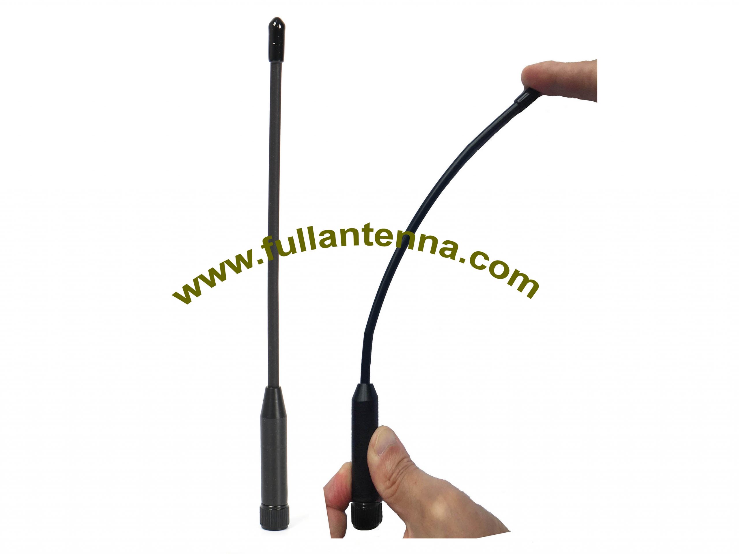 P / N: FA868.Flexwhip, antena de 868Mhz, antena de látigo muy flexible SMA macho