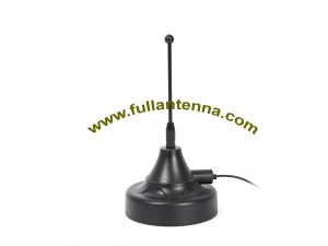 N / P: Antena FA915.0606,915Mhz, antena de látigo magnético fuerte, frecuencia de 915mhz para automóvil