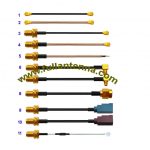 FA.Cable Assemblies1,all kinds of pigtails,IPEX,U.FL to IPEX,SMA to MCX,MMCX,IPEX,FAKRA or stripped