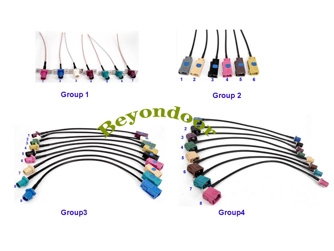 BY-Cable Assemblies2, all series  FAKRA connectors or customized
