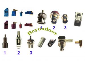 BY-RF Connectors2,all kinds of FAKRA,FME,BNC,wiclic,GT5,CRC9,TS9,MC-CARD connectors