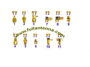 Conectores FA.SMA1, todo tipo de conectores SMA, macho o hembra, recto o en ángulo recto, personalizados