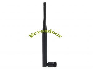 P/N:BY-2400-05-05-01,WiFi/2.4G Rubber Antenna,,SMA male or RP SMA male