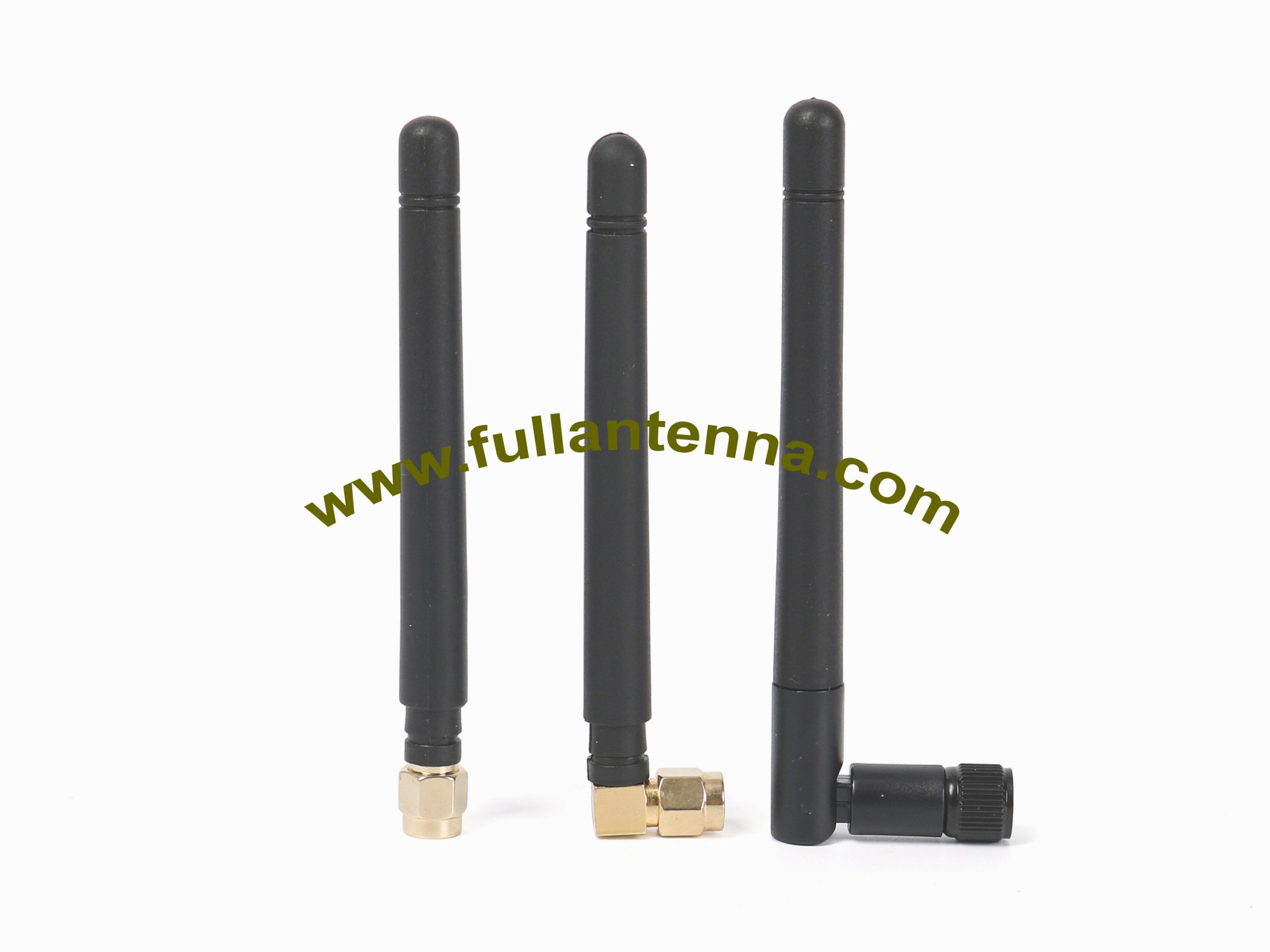 P / N: FA2400.02, Antena de goma WiFi / 2.4G, conector SMA o RP SMA de venta caliente