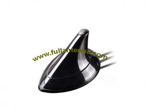 P / N: FAGPSGLONASSGSMWifi.50, Antenne combinée 3 en 1, Antenne wifi GPS GNSS GSM 3 Fixation à vis pour câble